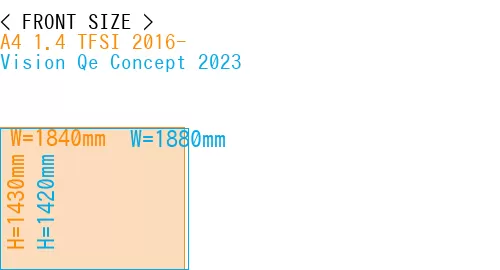 #A4 1.4 TFSI 2016- + Vision Qe Concept 2023